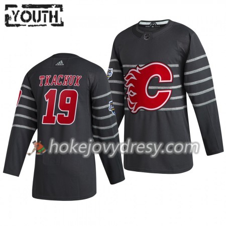 Dětské Hokejový Dres Calgary Flames Matthew Tkachuk 19  Šedá Adidas 2020 NHL All-Star Authentic
